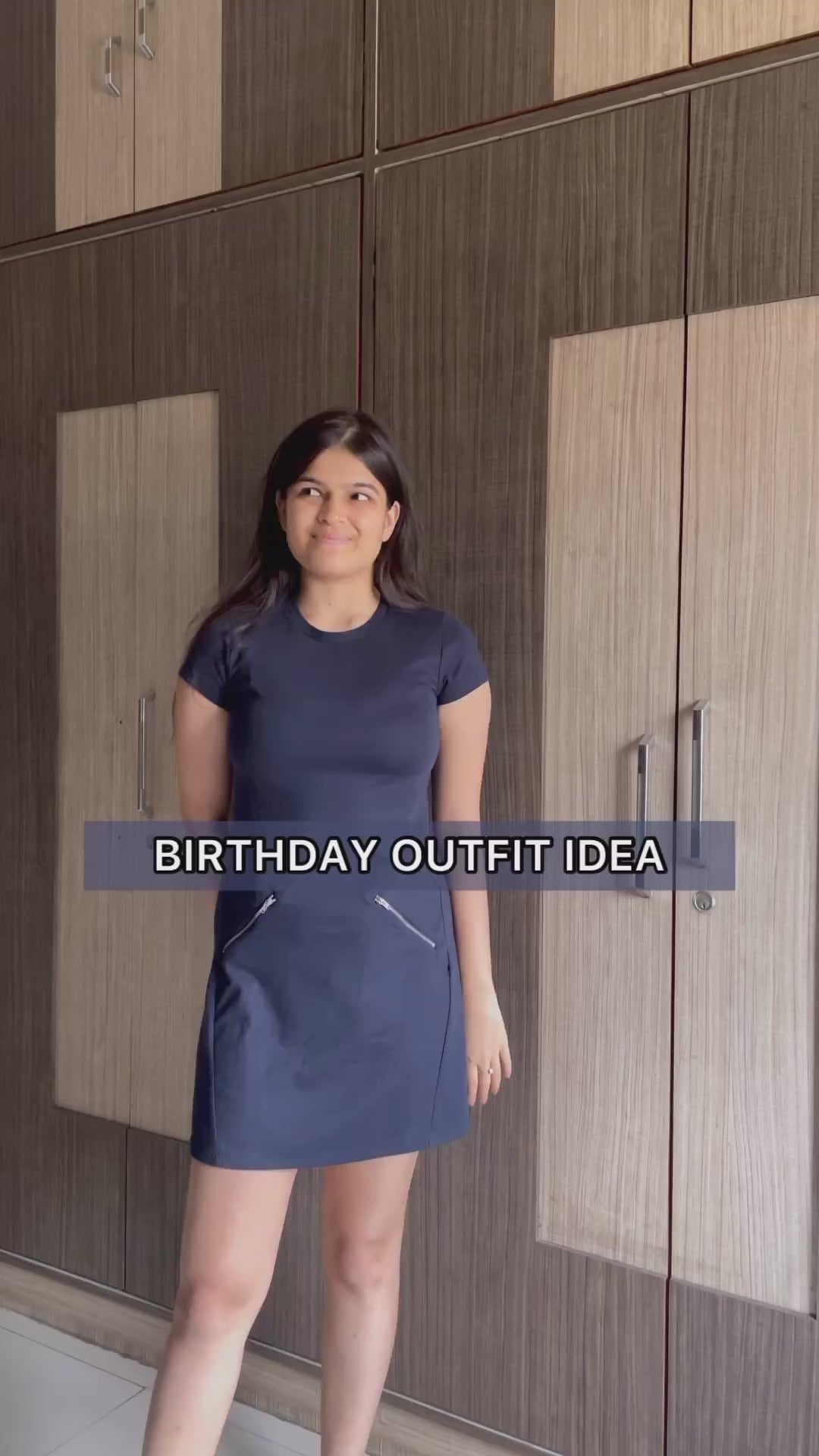 Ruched mini dress
