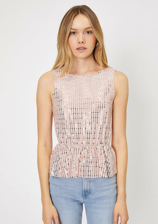 Dusty pink two way blouse