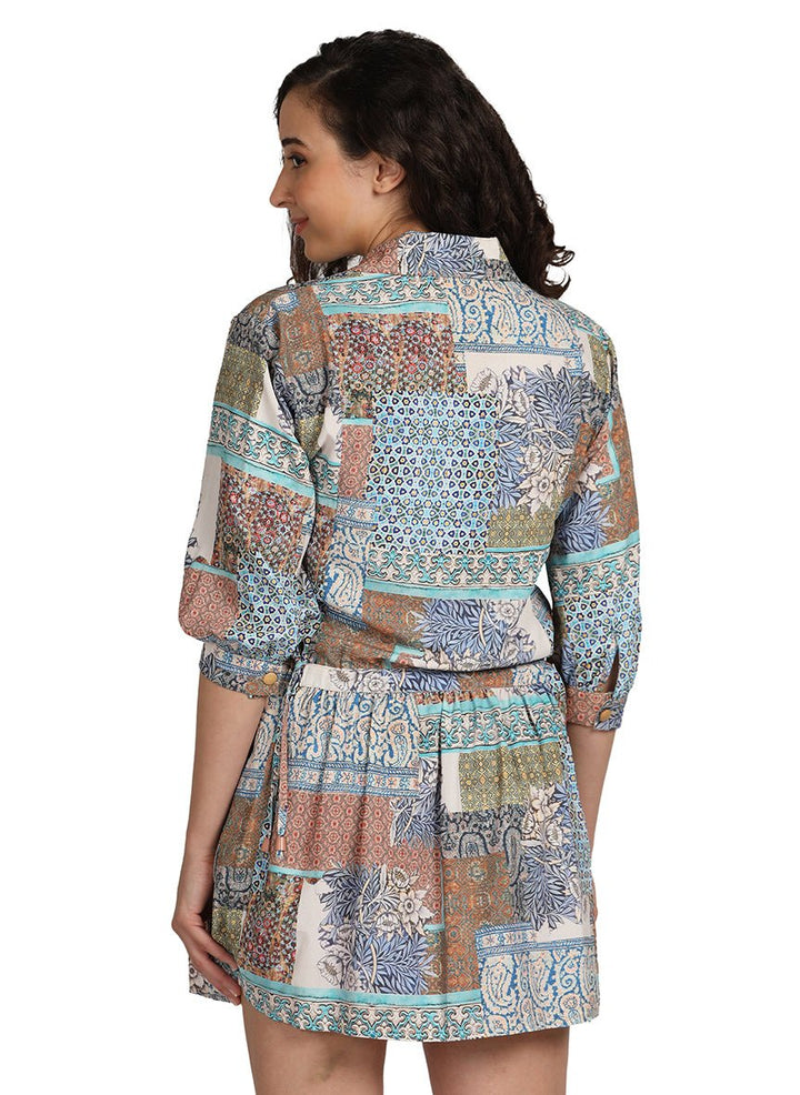 WAIST DROP DRESS