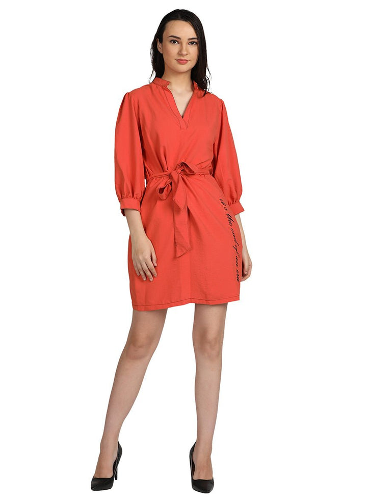 ORANGE DRESS