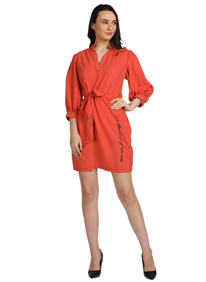 ORANGE DRESS