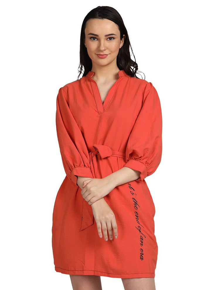 ORANGE DRESS