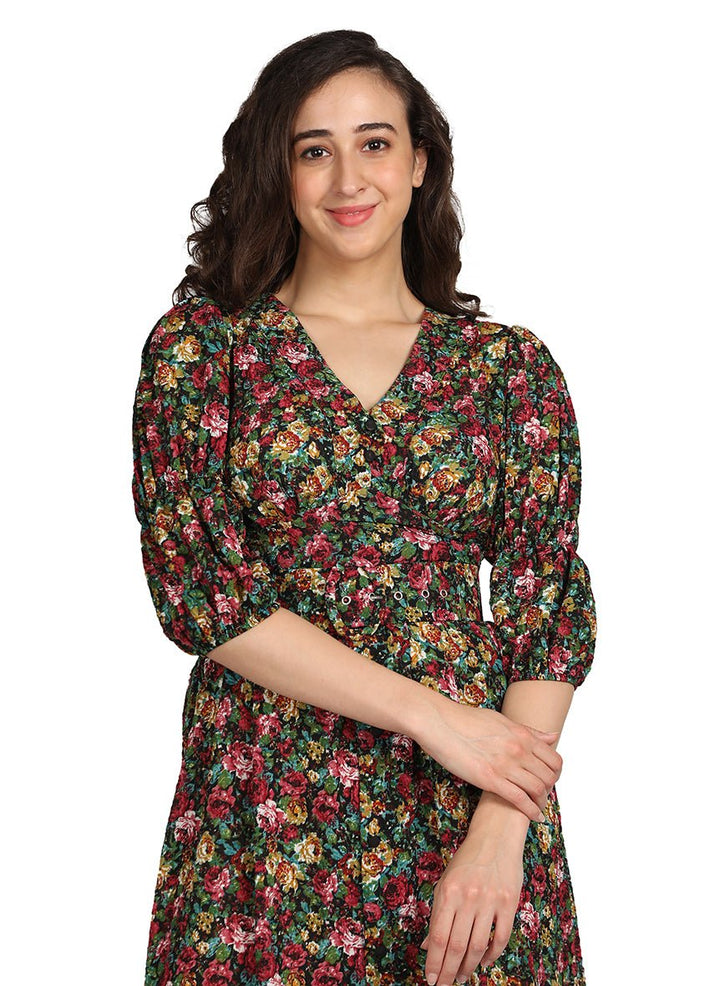 Floral Dress long