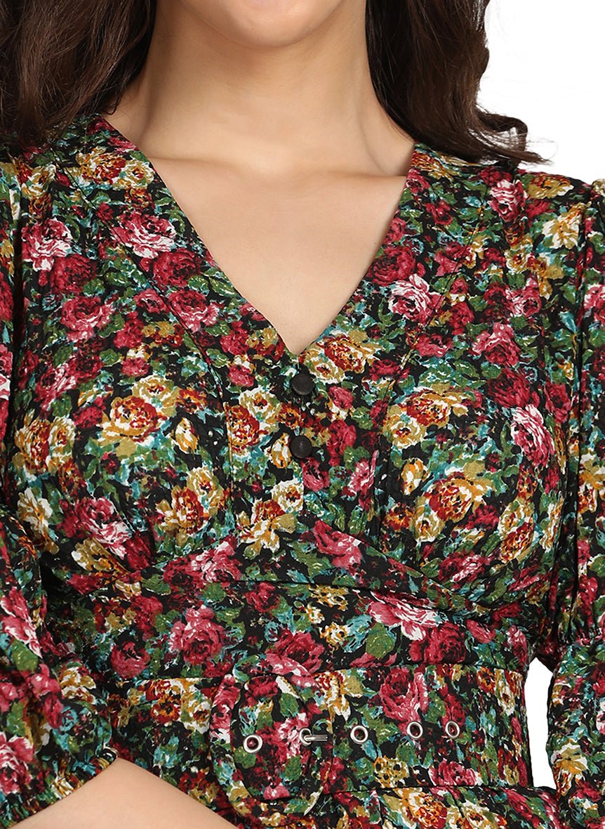 Floral Dress long