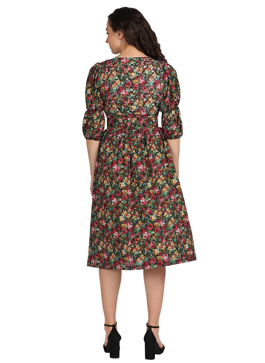 Floral Dress long