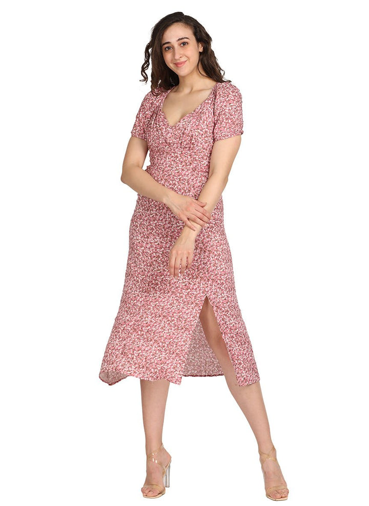 POWDER PINK LONG DRESS