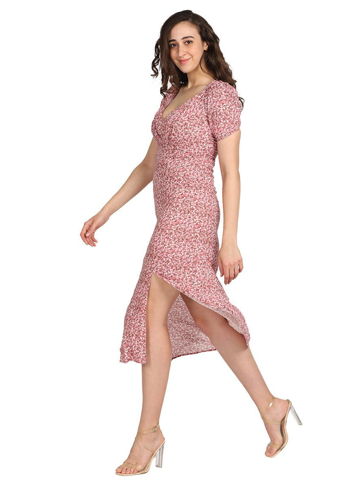 POWDER PINK LONG DRESS