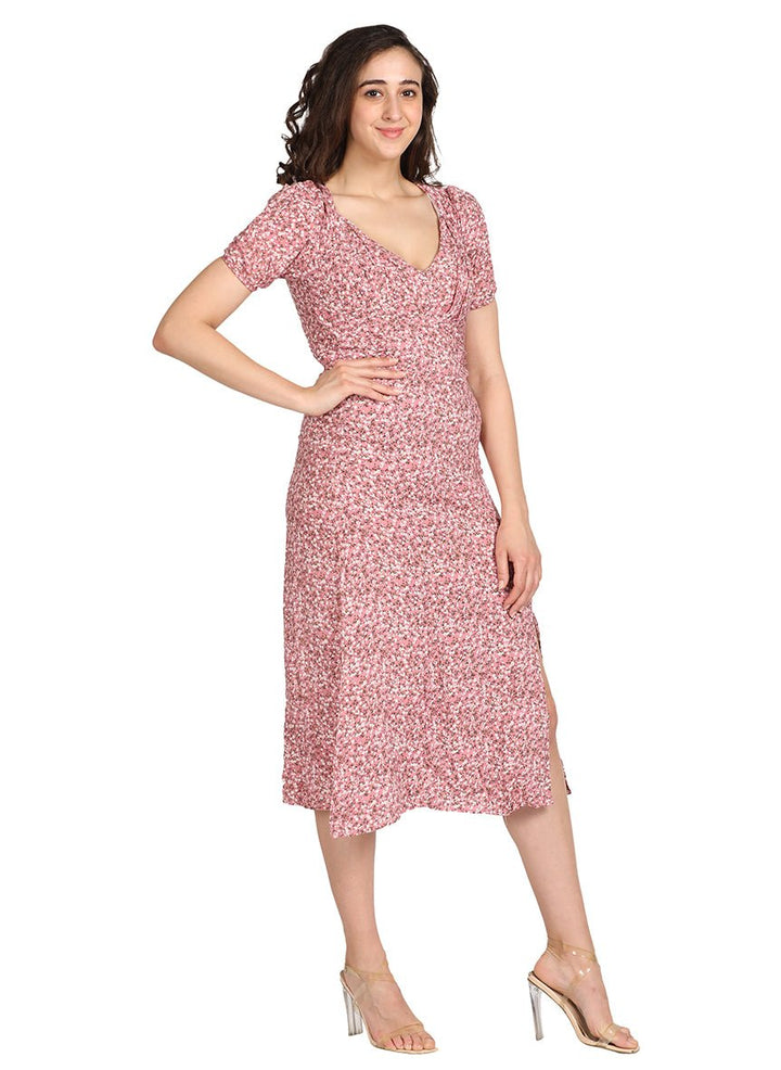 POWDER PINK LONG DRESS