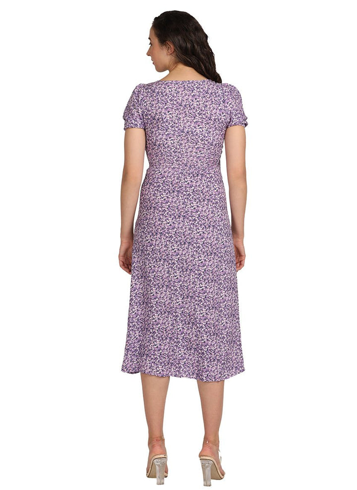 PURPLE LONG DRESS