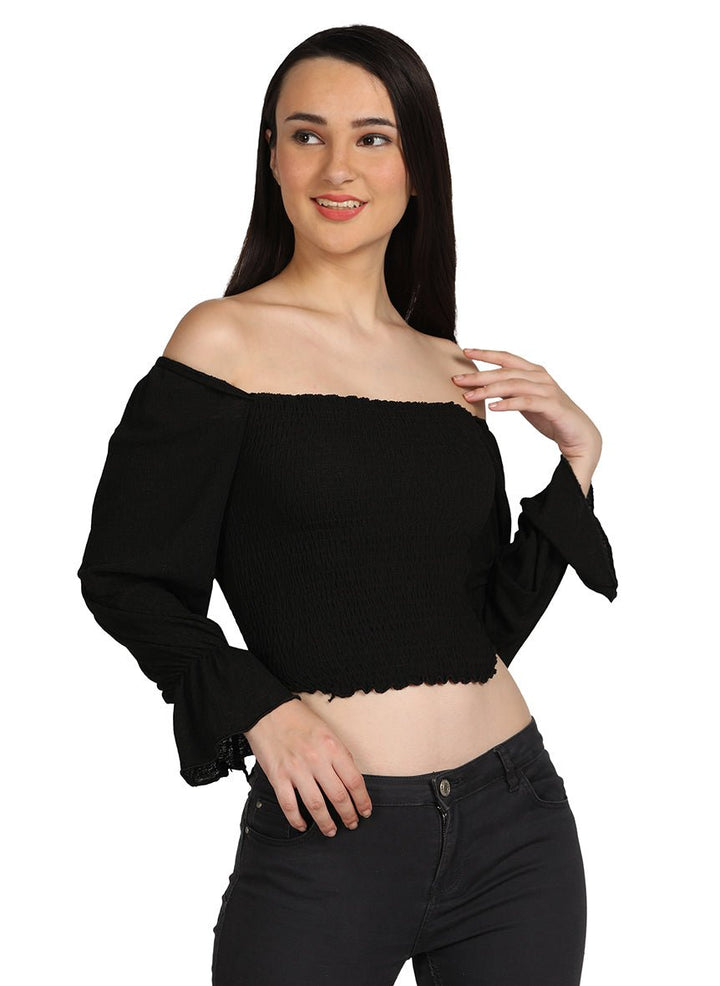 ROYAL CROP TOP