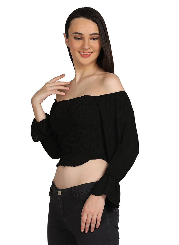 ROYAL CROP TOP