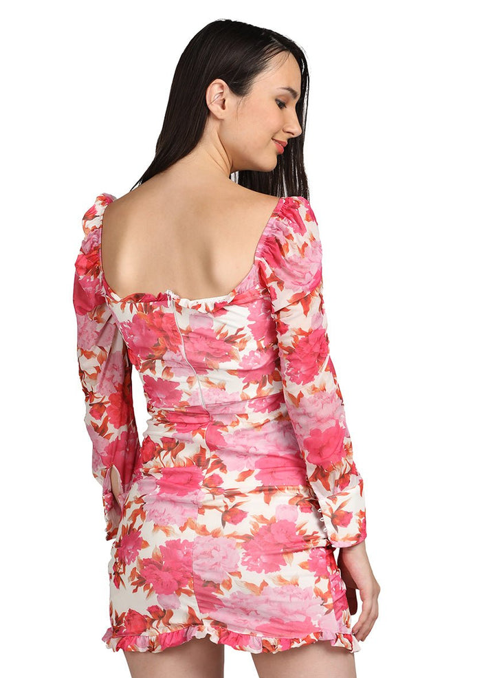 Monochic mini dress