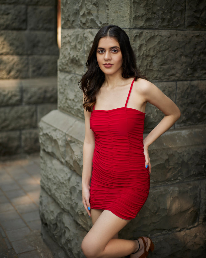 Red desire dress