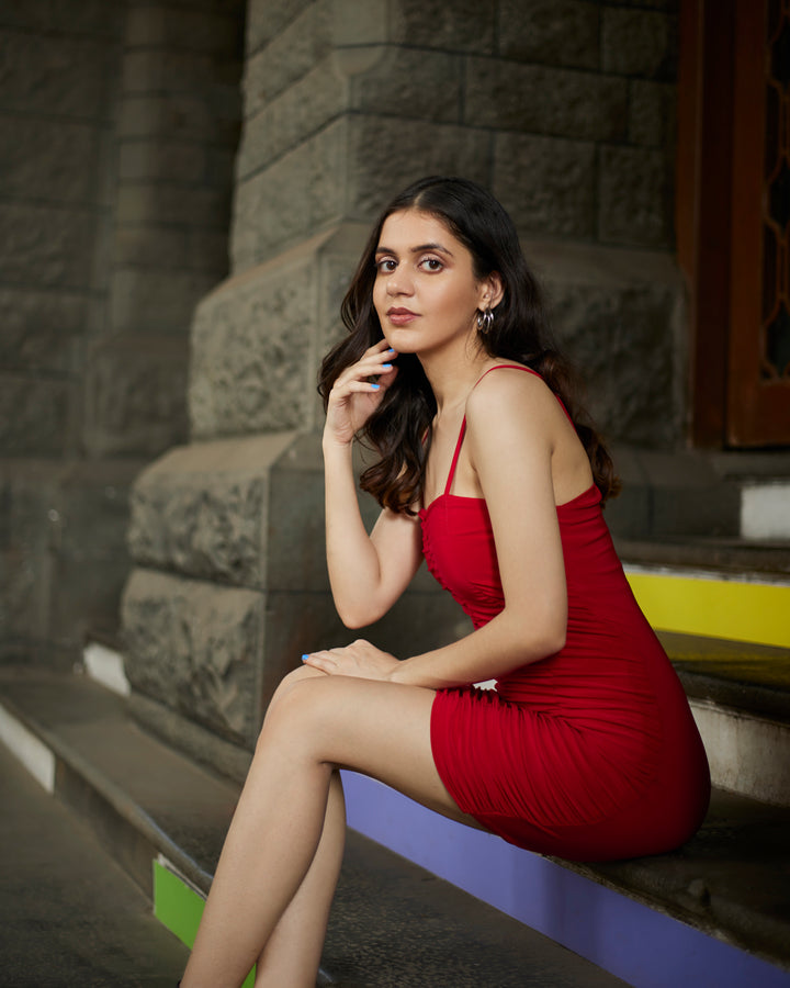 Red desire dress