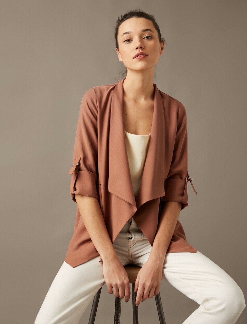 DRAWSTRING JACKET
