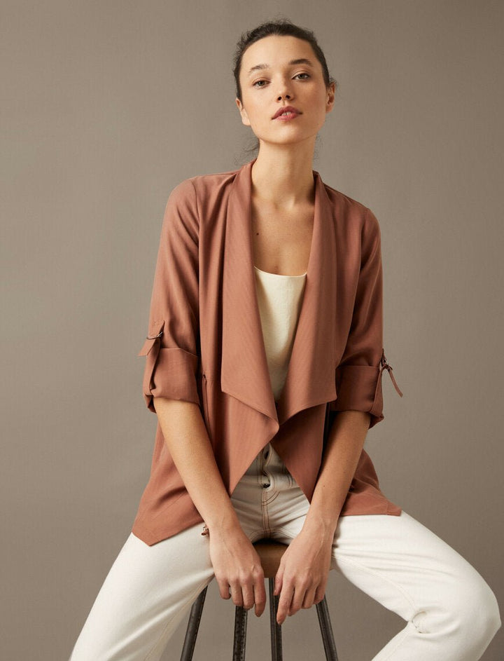 DRAWSTRING JACKET