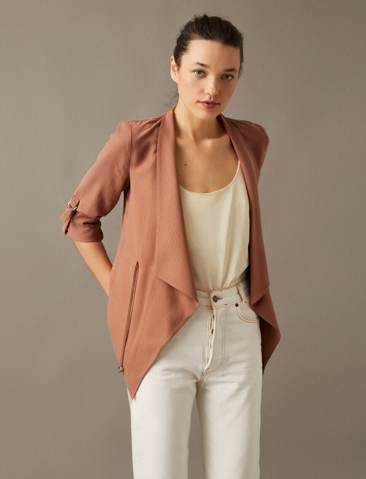 DRAWSTRING JACKET