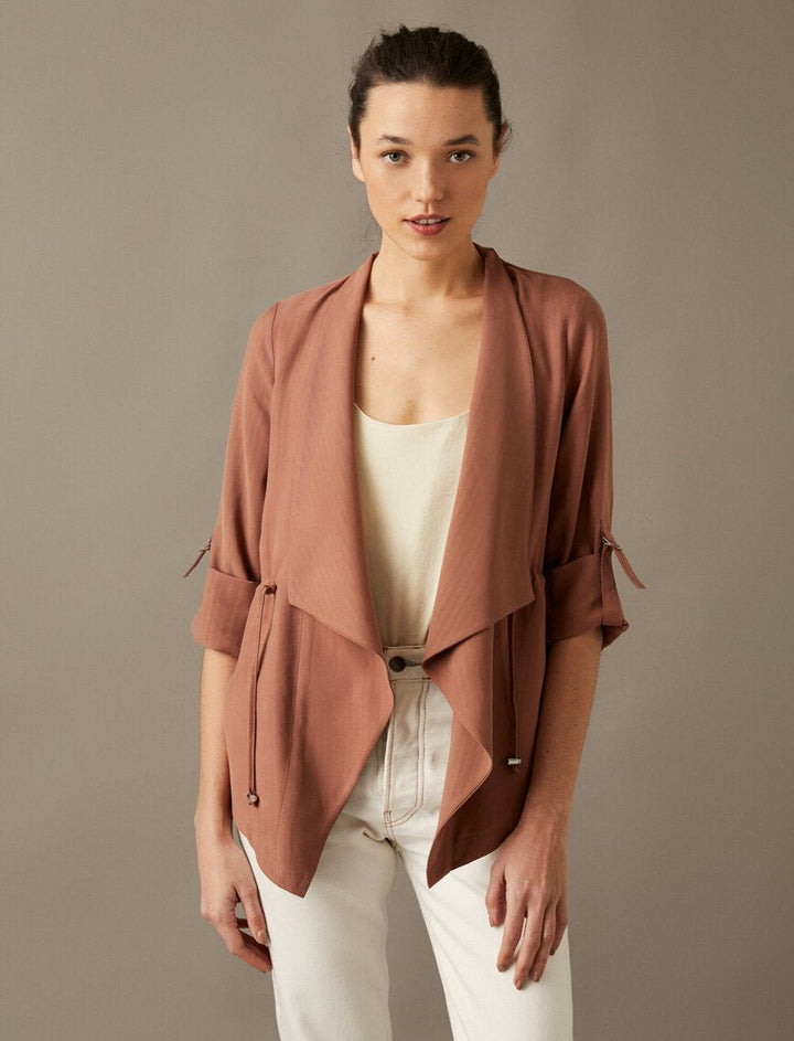 DRAWSTRING JACKET