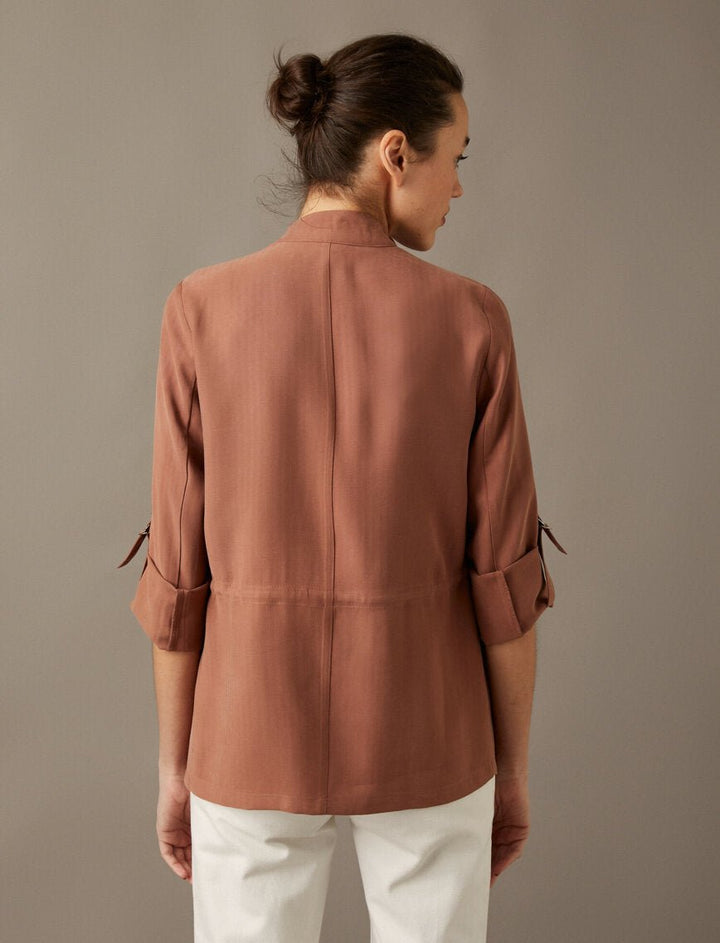 DRAWSTRING JACKET