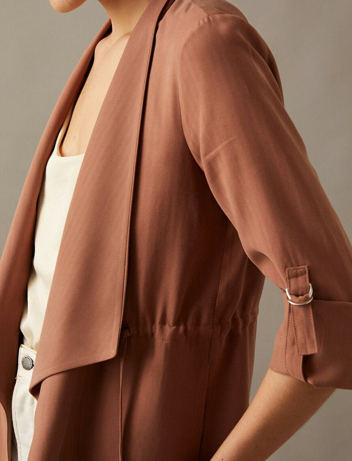 DRAWSTRING JACKET