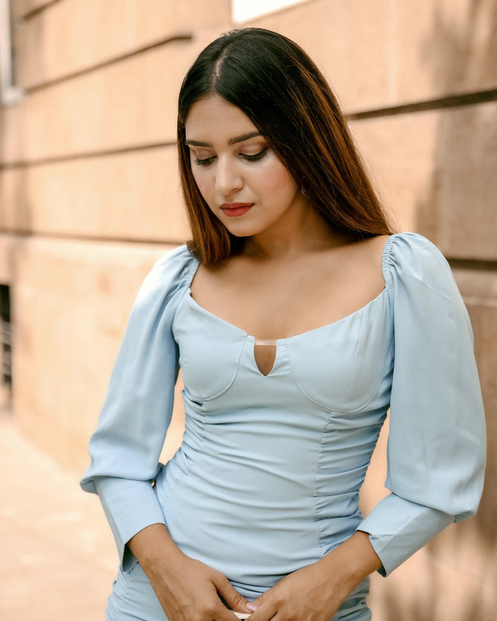 Sweetheart mini dress