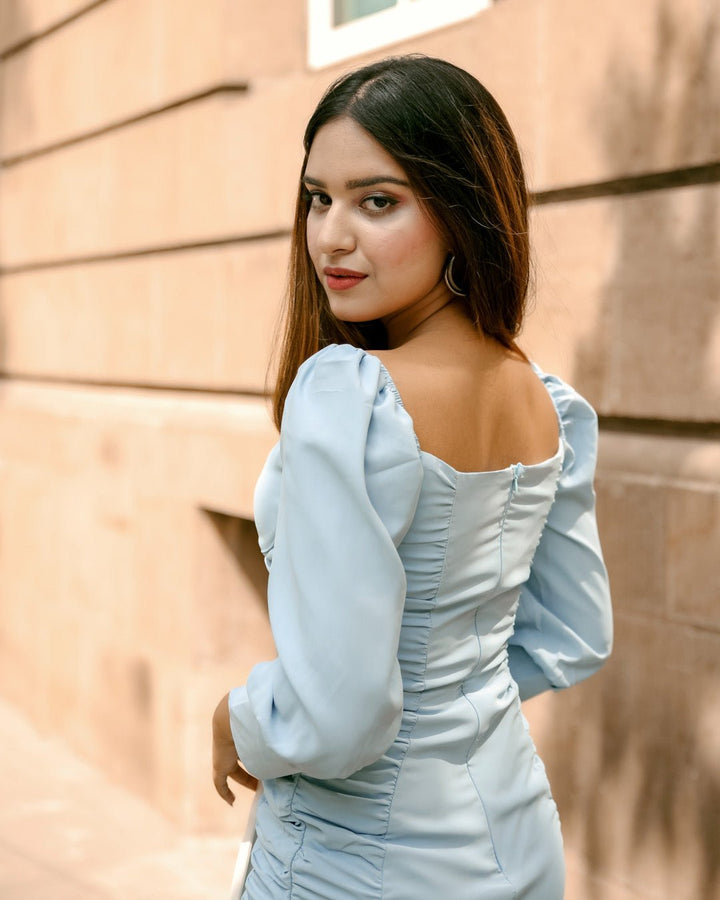 Sweetheart mini dress