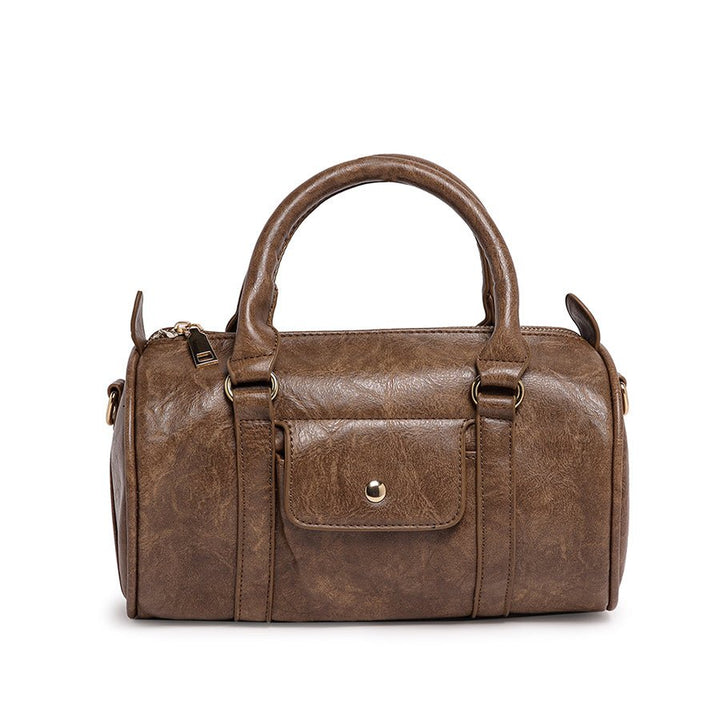 Vintage Duffle Bag (Coffee brown)
