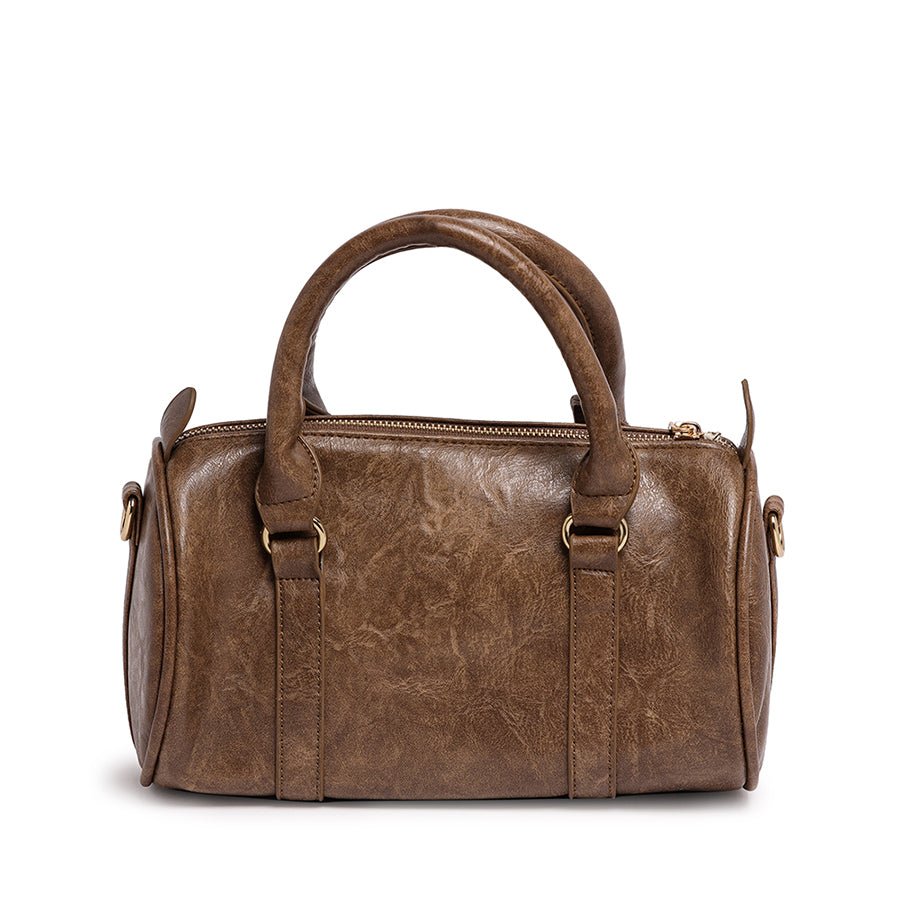 Vintage Duffle Bag (Coffee brown)