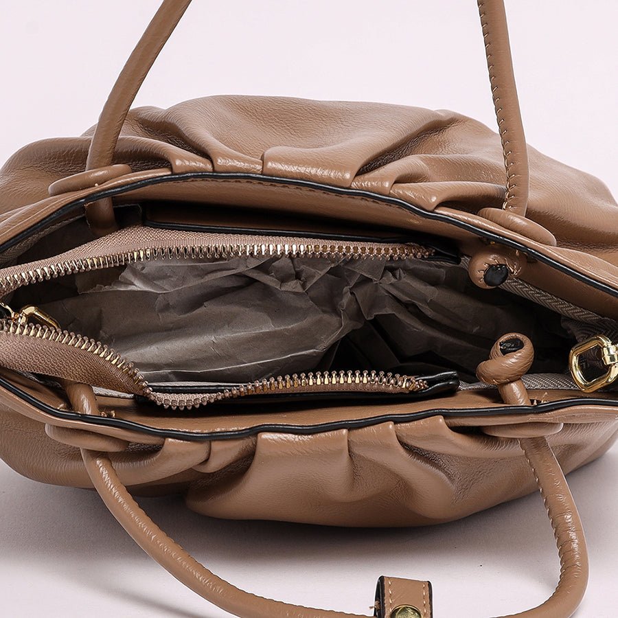 Hobo Leather Bag (Coffee Brown)
