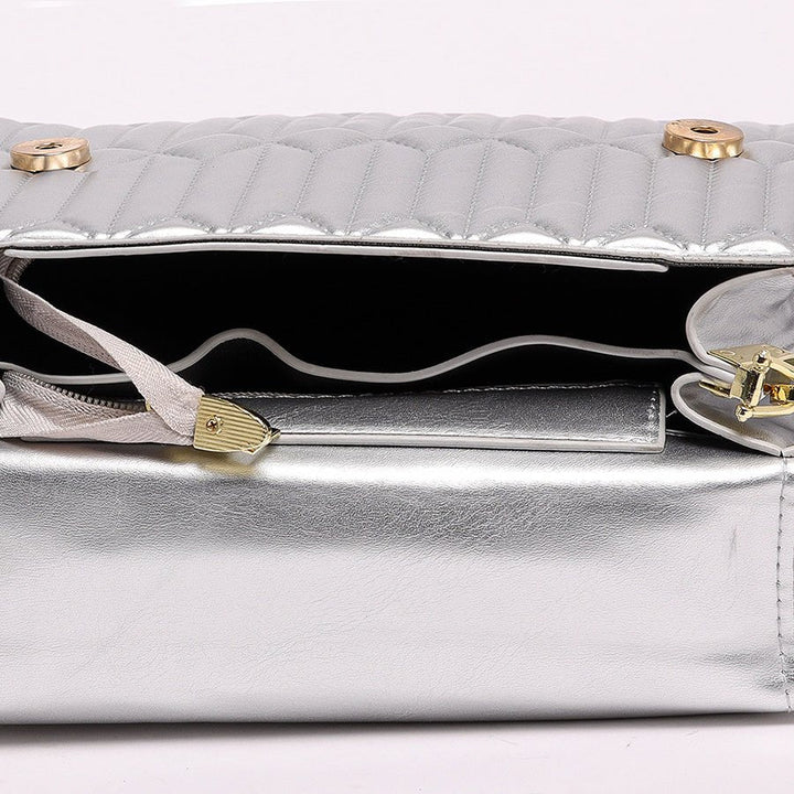 Designer handbag (Sliver)