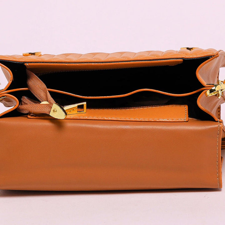 Designer handbag (Brown)