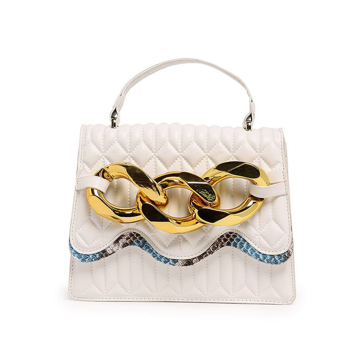 Designer handbag (White)