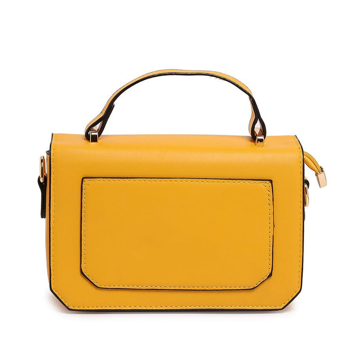 Elegant box bag (Mustard)