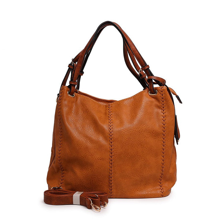 Charming tote bag (Camel Brown)