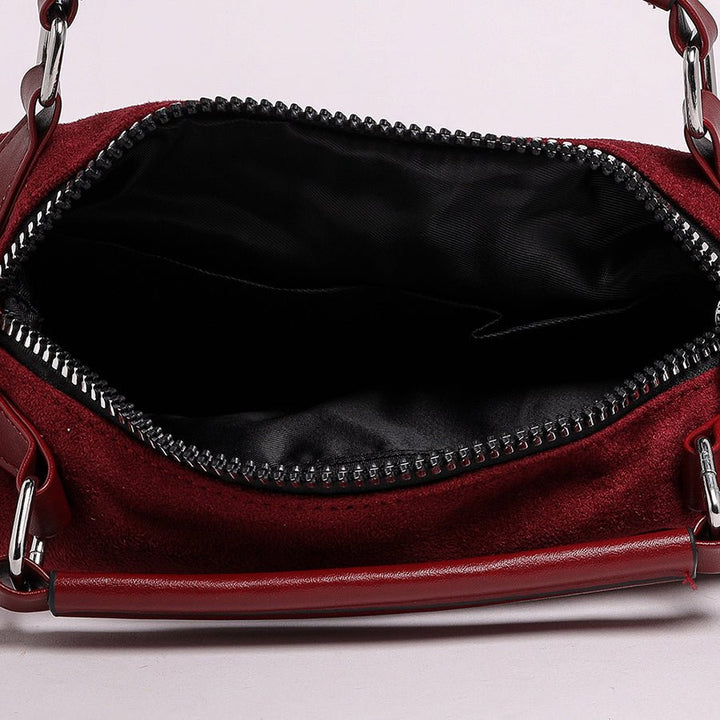 Velvet Bag (Dark maroon)