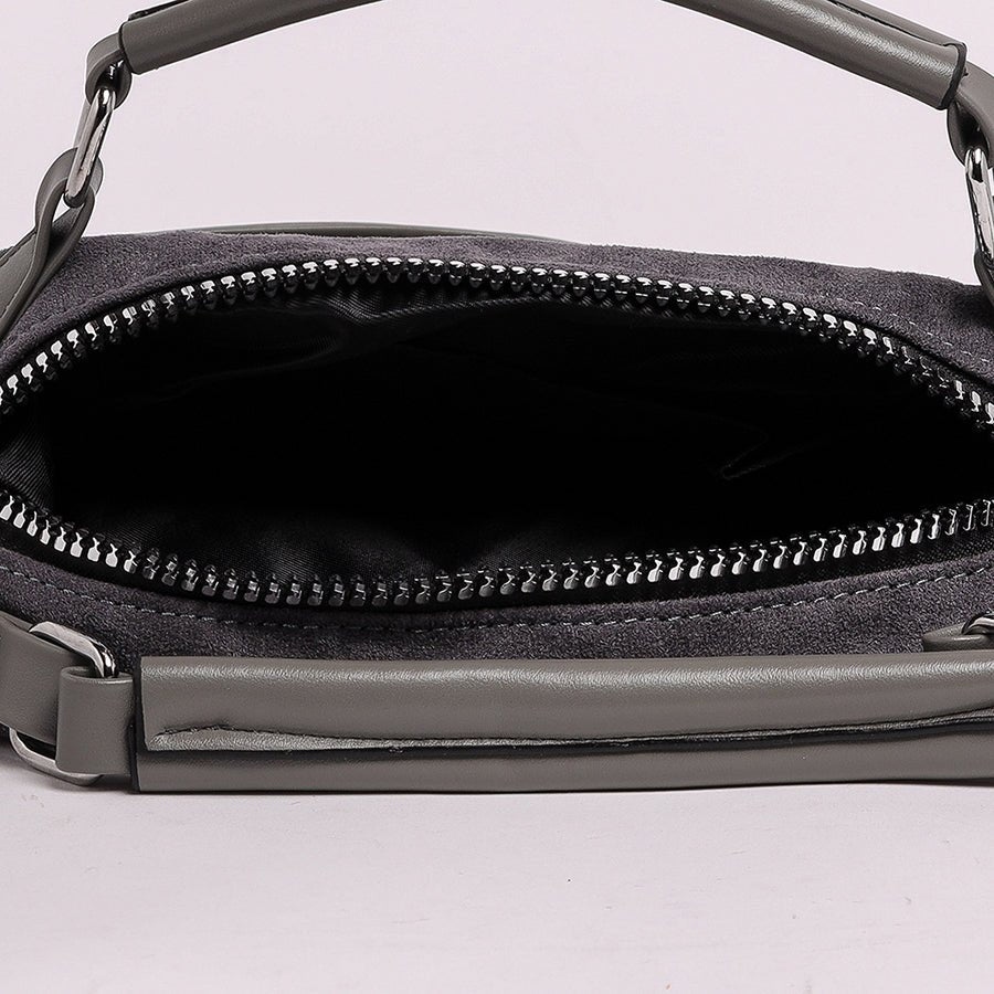 Velvet Bag (Light grey)