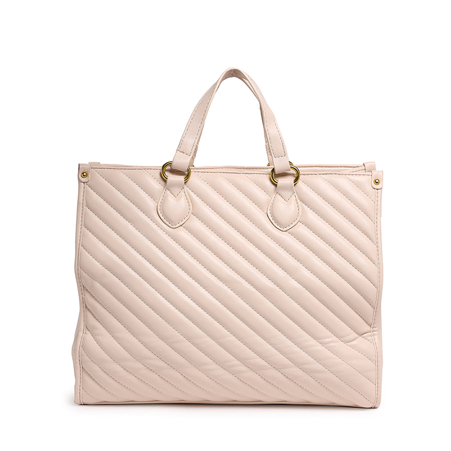 Quilted Marmont Medium Tote Bag With Wallet