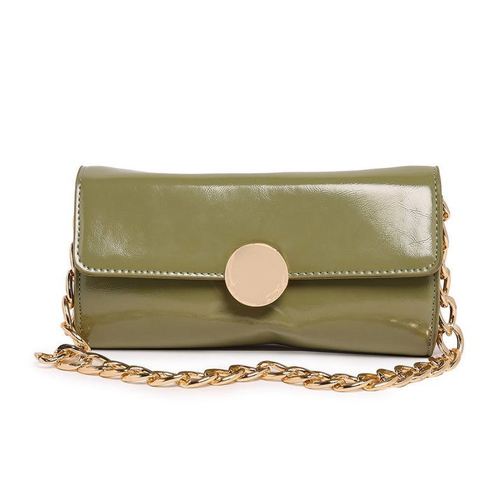 Circular Lock bag (Pastel green)