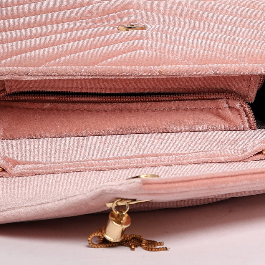 Lined Envelope Bag (Pale Pink)