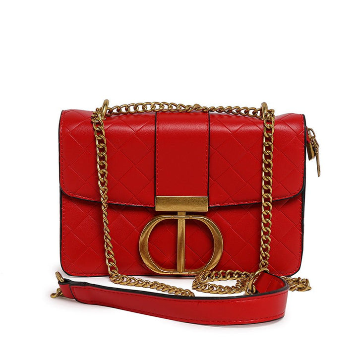 Ladies Fashion Handbag (Red)