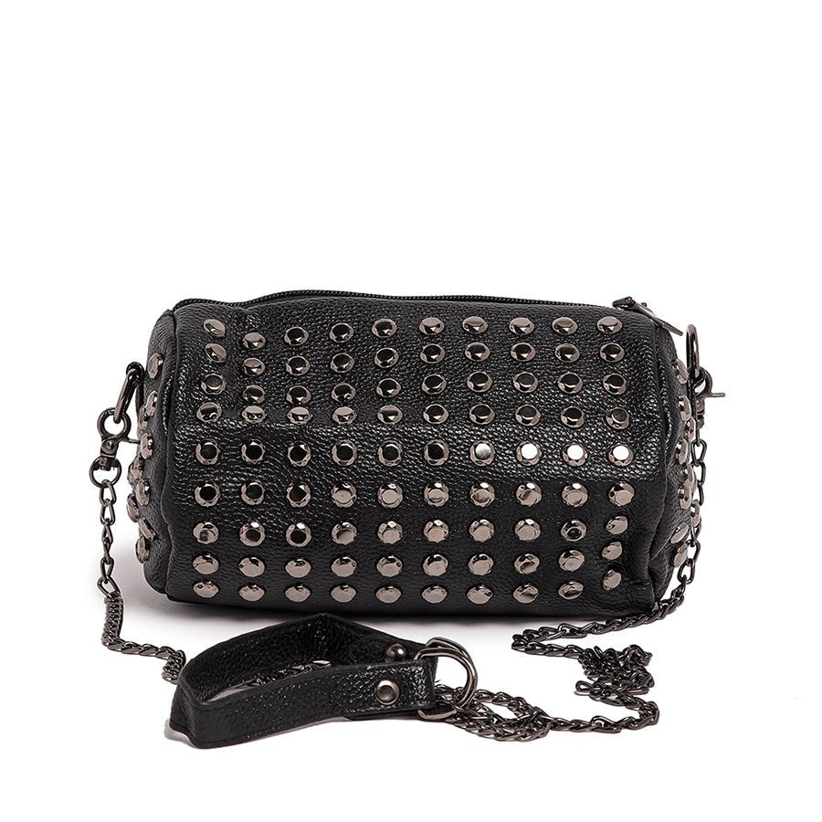 Polka Dot Mini Bag (Black)
