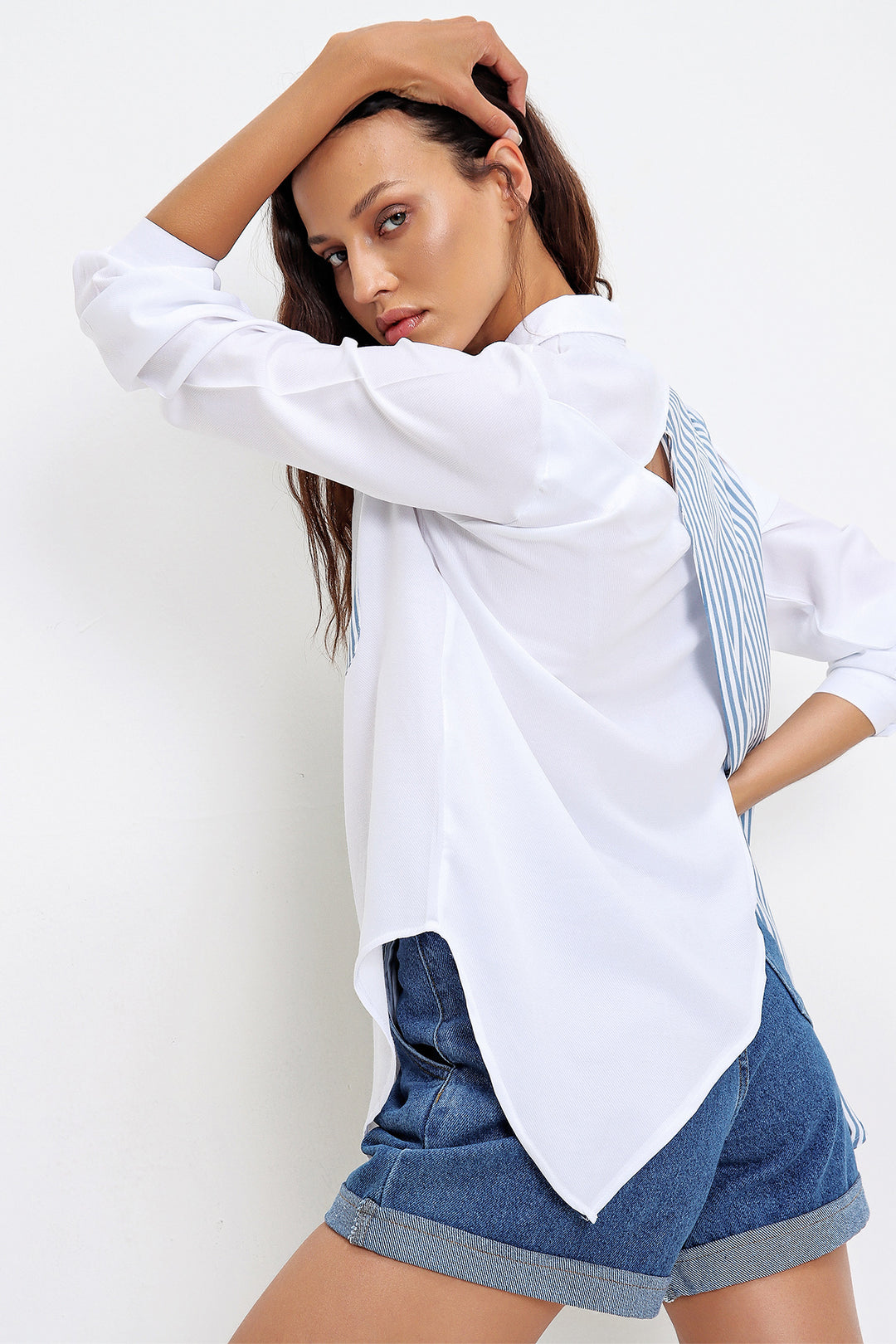 White fashionable  shirt