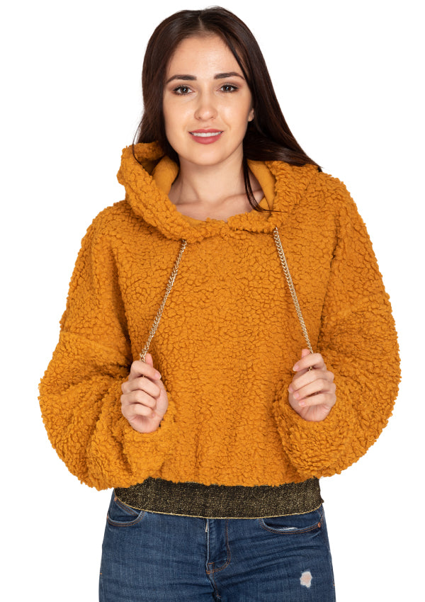 Orange pullover