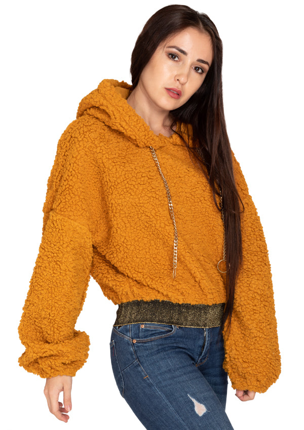 Orange pullover