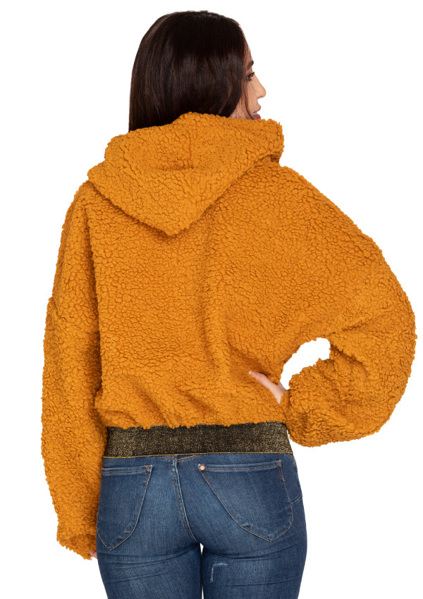 Orange pullover