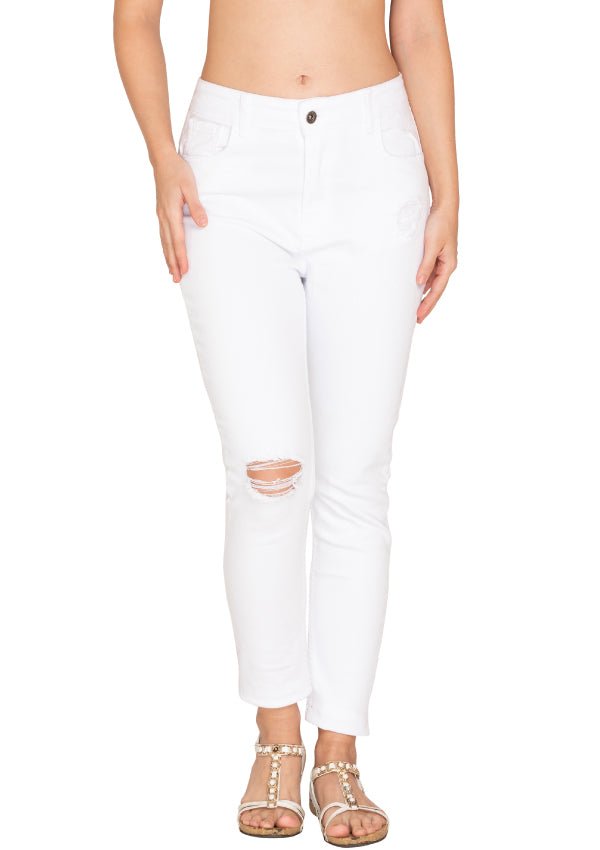 WHITE JEANS