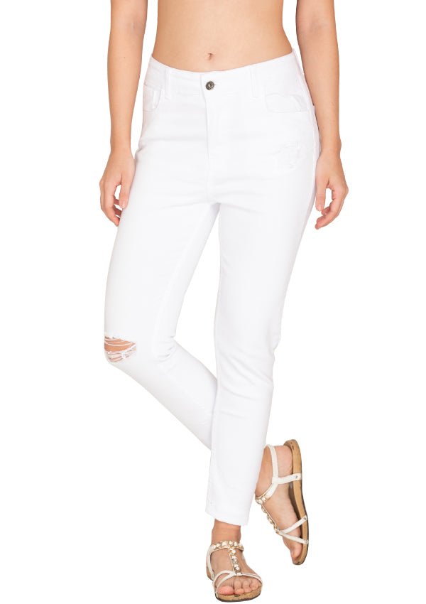 WHITE JEANS
