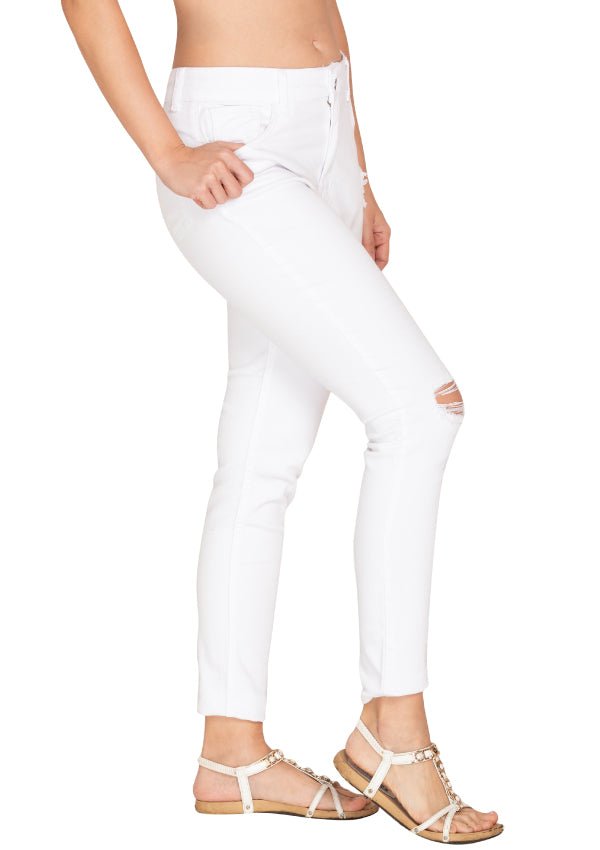 WHITE JEANS