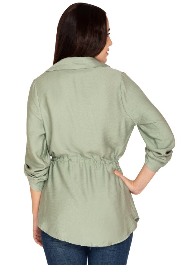 Light green jacket