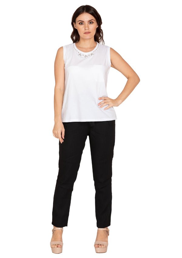 TULIP EMBROIDED T-SHIRT